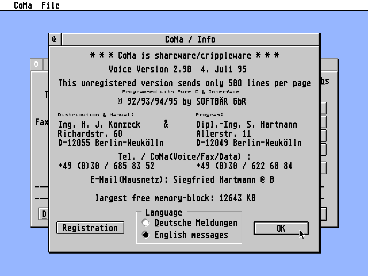 CoMa Voice/Pro — screenshot 1